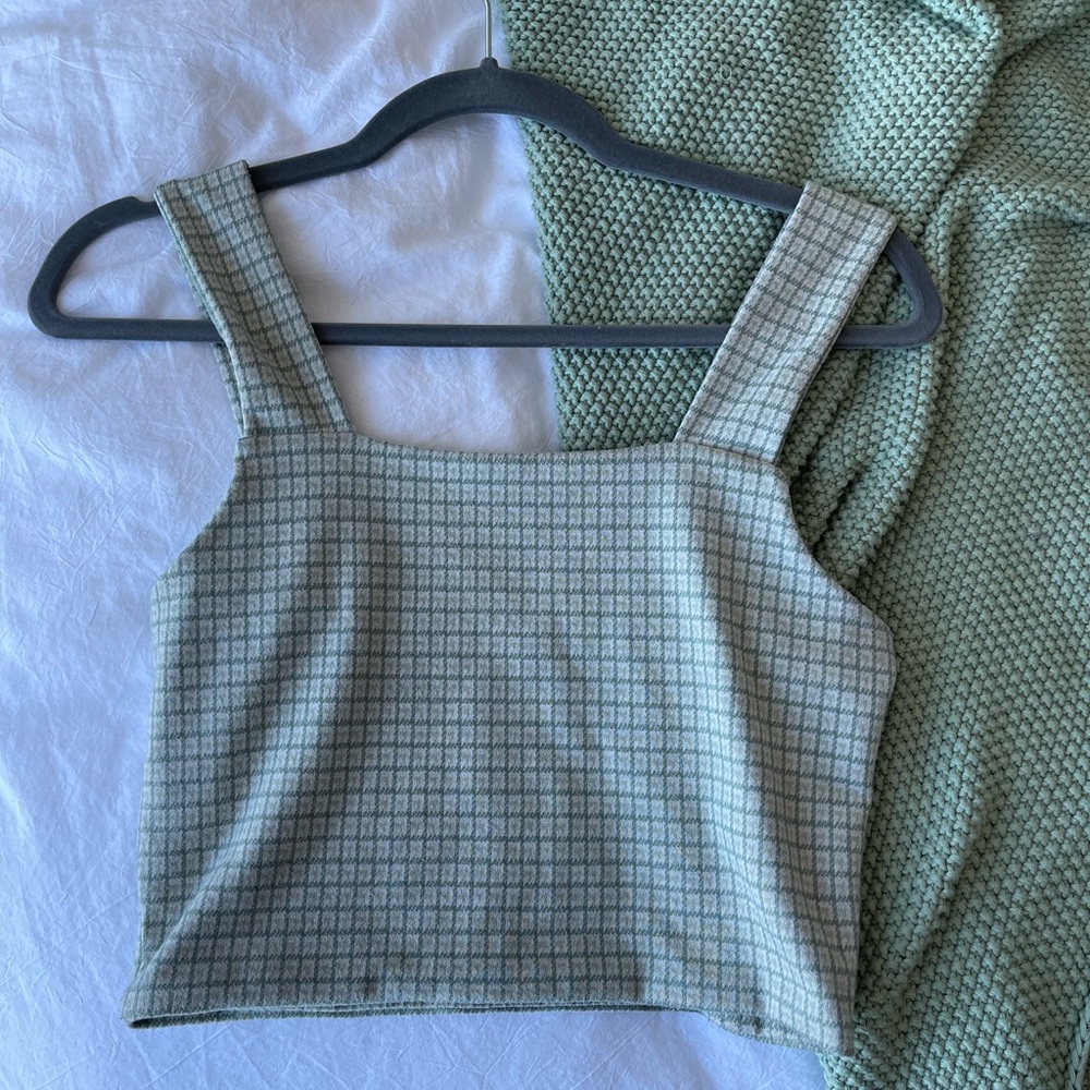 Plaid American Eagle Tank